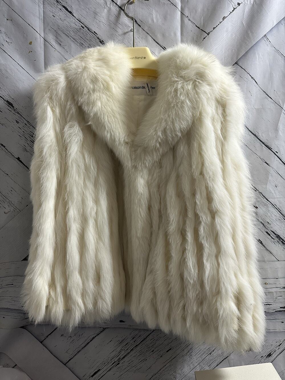 Maison Blanche Arctic Fox Fur Coat